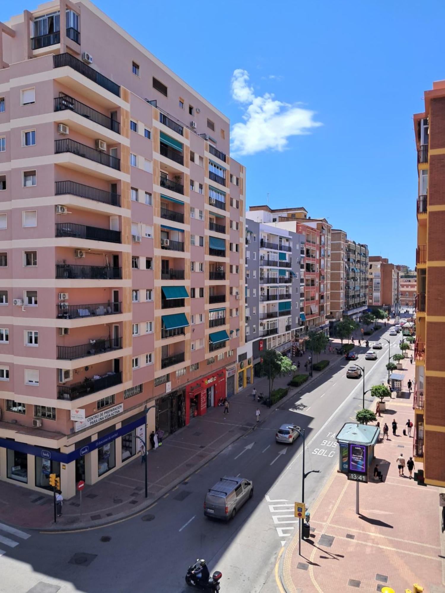 Apartamento Vacacional Cuarteles Малага Экстерьер фото
